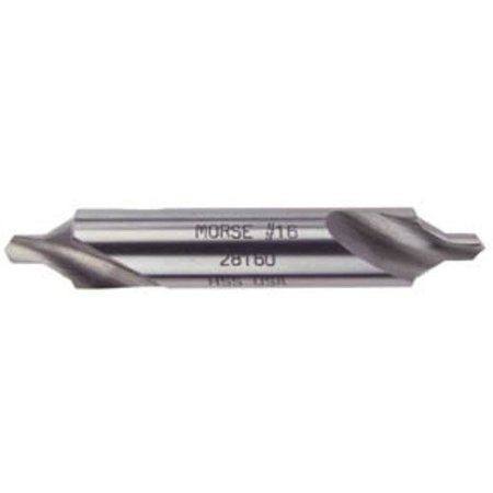 MORSE Combined Drill and Countersink, Bell, Series 1498, 532 Drill Size  Fraction, 01562 Drill Size 25085